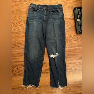 Hudson jeans Kass high rise ankle straight blue size 30